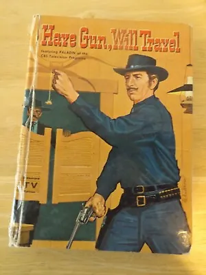 VINTAGE 1959 - Have Gun Will Travel - TV AUTHORIZED BOOK - WHITMAN • $9.99