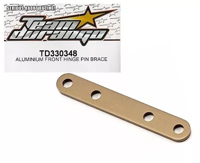 $2.49 • Buy RC Team Durango TD330348 Aluminum Front Hinge Pin Brace DEX210 V2 V3 Buggy 1/10