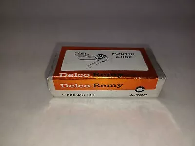 Vintage Delco Remy Contact Points A-113P Sealed • $10