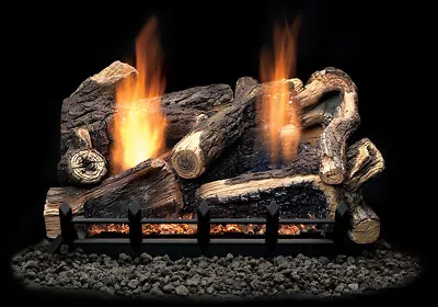 Monessen KW18-R 18  Kentucky Wildwood Refractory Logs For Natural Blaze Burner • $99.95