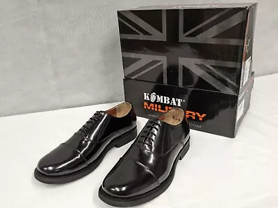 Parade Shoes Black Leather RAF Cadet Uniform British Army Military • $50.45