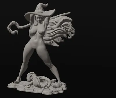 The Sorceress Beautiful Nude Female Witch Wizard Pinup Miniature Tabletop RPG • $7.50