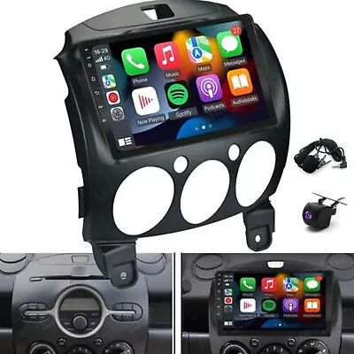 2G+32G Android 12 Car Stereo For Mazda 2 2007-2014 Apple Carplay GPS Navi Radio • $136.59