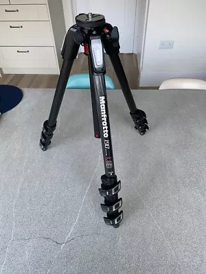 Manfrotto Carbon Fibre 190 Series MT190CXPRO4 Tripod - Boxed Little Used. • £150