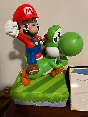First4Figures ** Super Mario ** Mario & Yoshi **  LARGE Resin Statue • $350