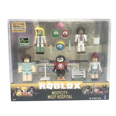 Roblox MeepCity: Meep Hospital Pack 15 Pieces Age 6+ • $24.99