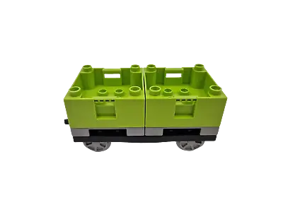 $15.35 • Buy Lego® Duplo TRAIN Freight Wagon Cargo GREEN