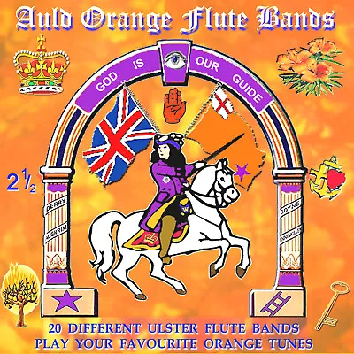 £8 • Buy ***AULD ORANGE FLUTE BANDS*** -  20 Different Flute Bands -  LOYALIST/ORANGE CD
