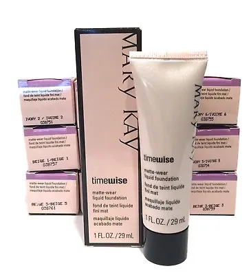 Mary Kay Timewise Matte Wear Liquid Foundation~you Choose~shade~discontinued! • $27.99