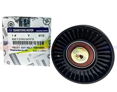 $67.45 • Buy GENUINE Ssangyong Musso Sports 2.9 Turbo Diesel 04-06 Belt Tightener Pulley Assy