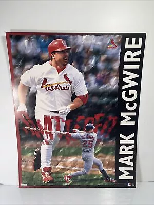 Vintage Costacos Sports Mark McGwire Cardstock Poster 16x20 St. Louis Cardinals • $8.79