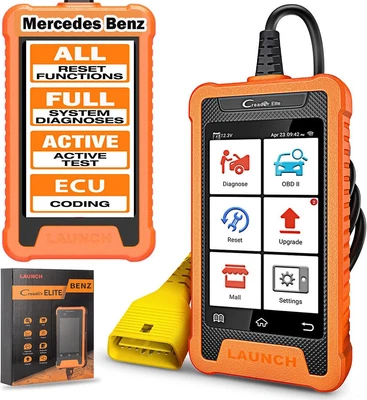 $129 • Buy LAUNCH Creader Elite For Mercedes Benz Full System OBD2 Diagnostic Tool Scanner