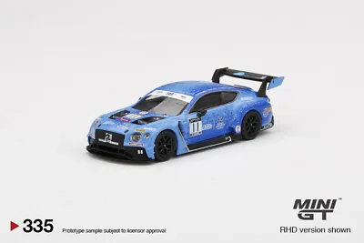 Mini GT 1:64 Bentley Continental GT3 #11 2020 24 Hrs Of Spa Team Parker • $10.99