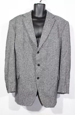 Magee Lambswool Handwoven Tweed Jacket 50-52  Grey Murphy Of Ireland Geneva Mens • $123.30