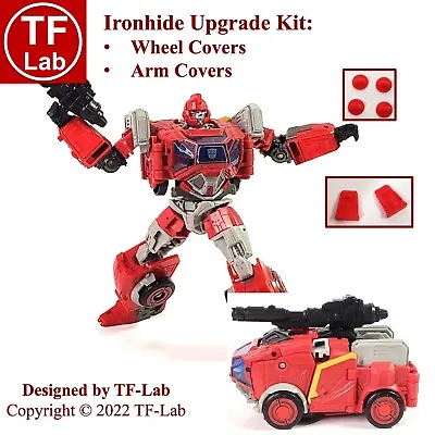 Forearm + Wheels Covers Upgrade Kit: Transformers Studio Series SS 84 Ironhide • $10.54