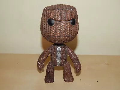 LITTLE BIG PLANET SACKBOY 6  FIGURE Angry Sad • £12