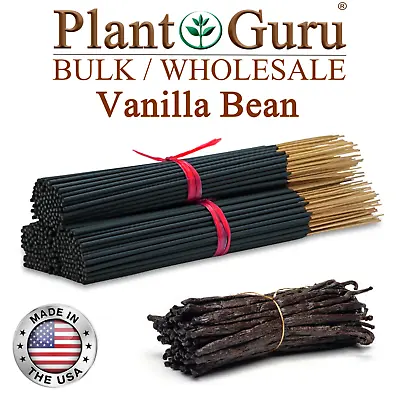 VANILLA BEAN Incense Sticks 11  Bulk Pack Wholesale Hand Dipped Lot • $59.95