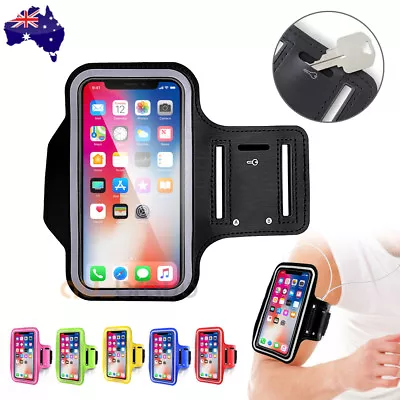 Sports Gym Armband Case Running Exercise For Apple IPhone 15  14 13 12 Pro Max • $5.95