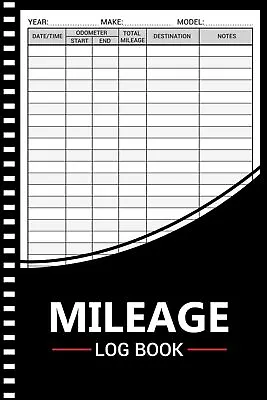 Mileage Log Book: Auto Mileage JournalOdometer Tracker Logbook Automotive Mile • $9.42