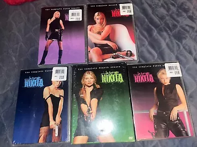 La Femme Nikita DVD Lot Complete Series Set Seasons 1-5 80% SEALED Lot **READ** • $150