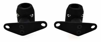 Flat Black DNA Springer 4  Under To 6  Over Front End Fender Mounts Tabs Harley • $49.95