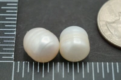 $13.68 • Buy Loose Baroque Pearls 20ct Undrilled (Natural Australia South Sea Saltwater)ssc54