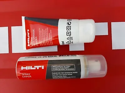 £19.99 • Buy 1x HILTI Lubricant Spray 66ml + 1x HILTI Grease 50ml