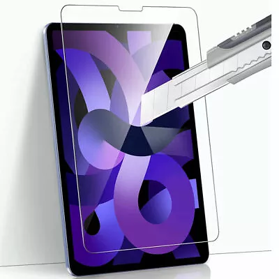 Tempered Glass Screen Protector For Apple IPad Air 10.9 Inch 2022 5th Generation • £4.99