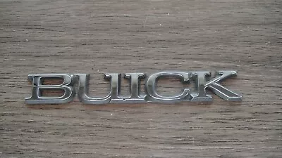 Buick Chrome Script Emblem 5.25 X .75 • $8.79