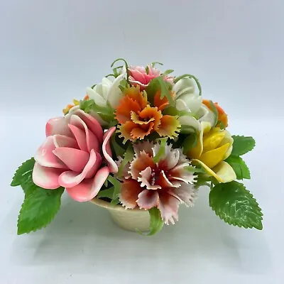 Vintage 1968 C.K. Ind. Co. Ltd. Acrylic Plastic Bouquet Flowers MCM – Nice! • $49.99