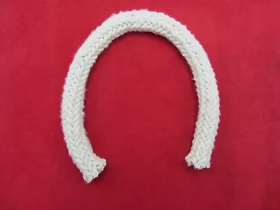 BRAIDED COTTON ROUND ROPE WICK 3/4  X 16  FOR SMUDGE POT OIL LAMP TORCH NEW • $11.99