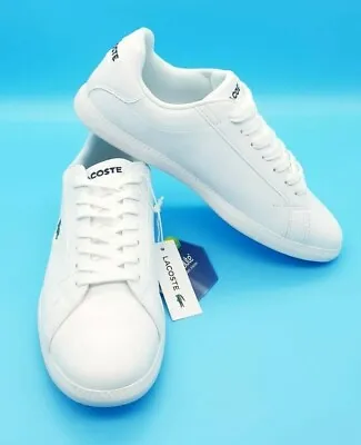 Lacoste Graduate BL 1 SFA Trainers White/White UK 5 EU 38  7 - 37SFA005221G • £64.99