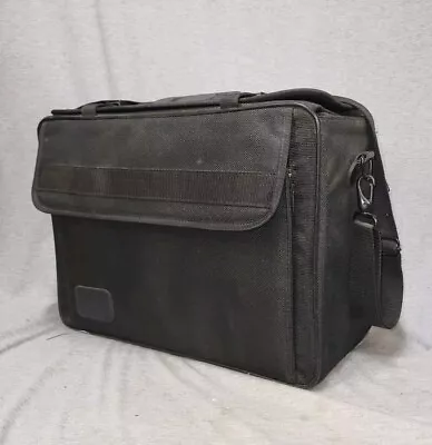 Stebco Document Case Unisex Bag Briefcase Lightweight Nylon Black Large Attache • $26.95