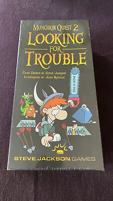 2009 MUNCHKIN QUEST 2: Looking For Trouble By Steve Jackson Games Factory Sealed • $138.99