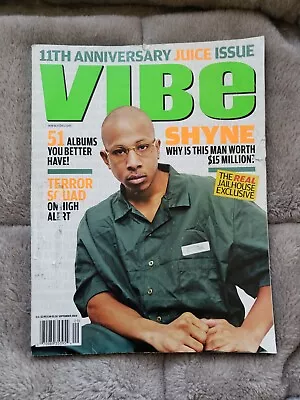 Vibe Magazine September 2004 Shyne - Worth $15 Million? 11th Anniversary Issue • $5