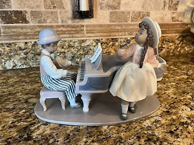 Lladro Figurines Collectibles: Jazz Band Jazz Duo Item Number 05930 Rare Item • $680