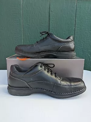 Rockport Shoes Mens 12 Wide Encounter Walking Casual Sneakers APM21341 Black • $39.99