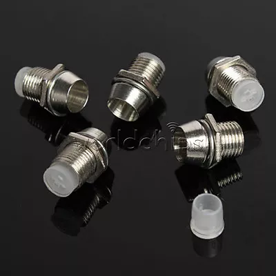 $4 • Buy 50PCS 5mm Chrome Silver Metal Bezel LED Holder Mount Panel Display Base Rubber