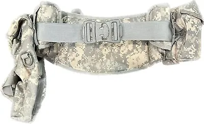 US Military ACU Tactical Molle Waist Belt W/ 2 Pouches! • $25