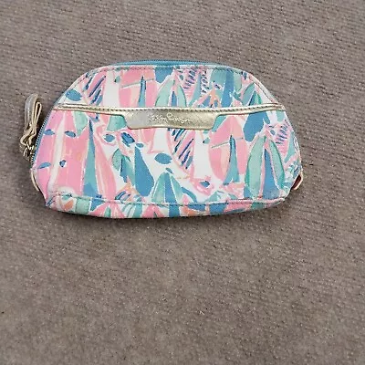 Lilly Pulitzer Womens Multicolor Make Up Pouch Cosmetic Bag  • $18.88