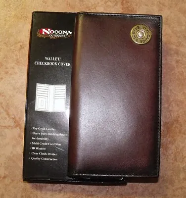Nocona Leather 12 Gauge Rodeo Wallet/checkbook Cover • $49