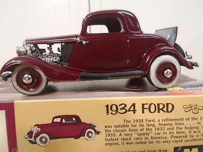 RARE One Of A Kind 1934 Monogram Ford  1/24 Slot Car Conversion Kit Nicely Built • £361.15