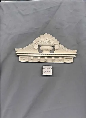 DOOR PEDIMENT / Trim / Header UMT8 -  Dollhouse Miniatures 1/12 Scale Polyresin  • $11