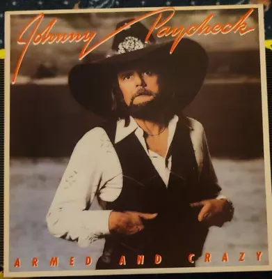 $9.99 • Buy JOHNNY PAYCHECK ARMED AND CRAZY  Friend Lover Wife Mainline  NEW VINYL  LP ALBUM