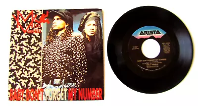 1988 45 RPM Single - MILLI VANILLI  -  Baby Don't Forget My Number • $5