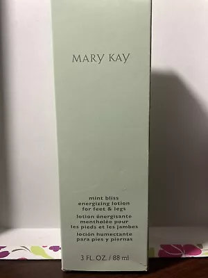 Mary Kay -MINT BLISS -- Energizing Lotion For Feet And Legs 3fl Oz / 88mL NEW • $7