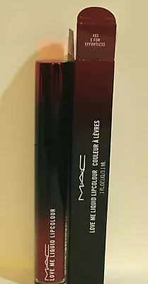 MAC Love Me Liquid Lipcolour  493 E For Effortless NIB • $19.99