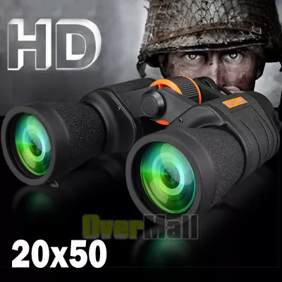 German Military Army 20x50 HD Night Vision Binoculars Goggles Hunting With Case • $36.67