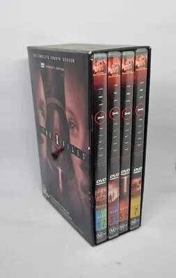 The X Files Complete Fourth Season 4 Collectors Edition (DVD 1997) REGION 4 • $19.95