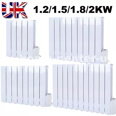 £219.95 • Buy Oil Filled Electric Radiator Wall Mounted Portable Heater With Timer UK Cheaper